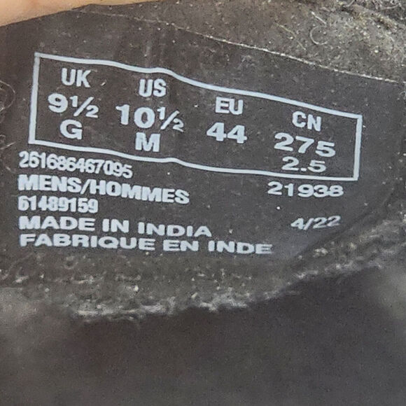 Clarks Gorwin Step Grey Suede Leather Washable Comfort Loafers Men's Size 10.5 - Picture 7 of 9